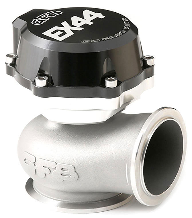 44MM Wastegate 7 PSI Turbo External Dump Valve Boost w//SS Ring Clamp RED